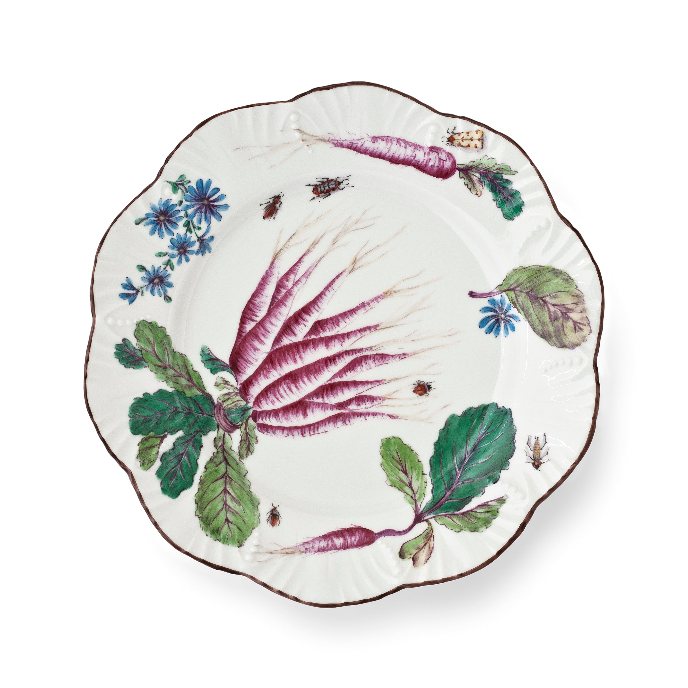 Feuillages - Assiette plate 06
