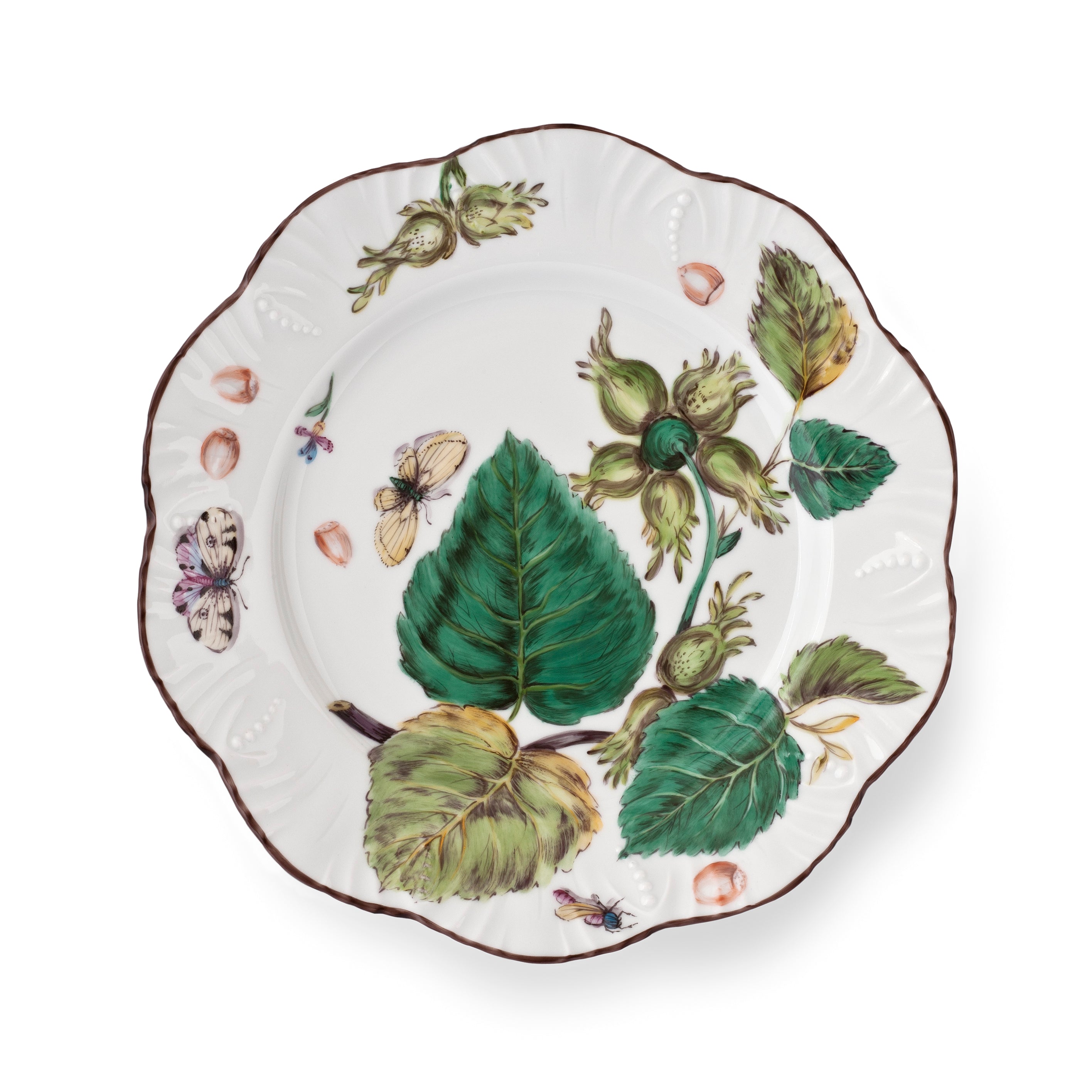 Feuillages - Assiette plate 08