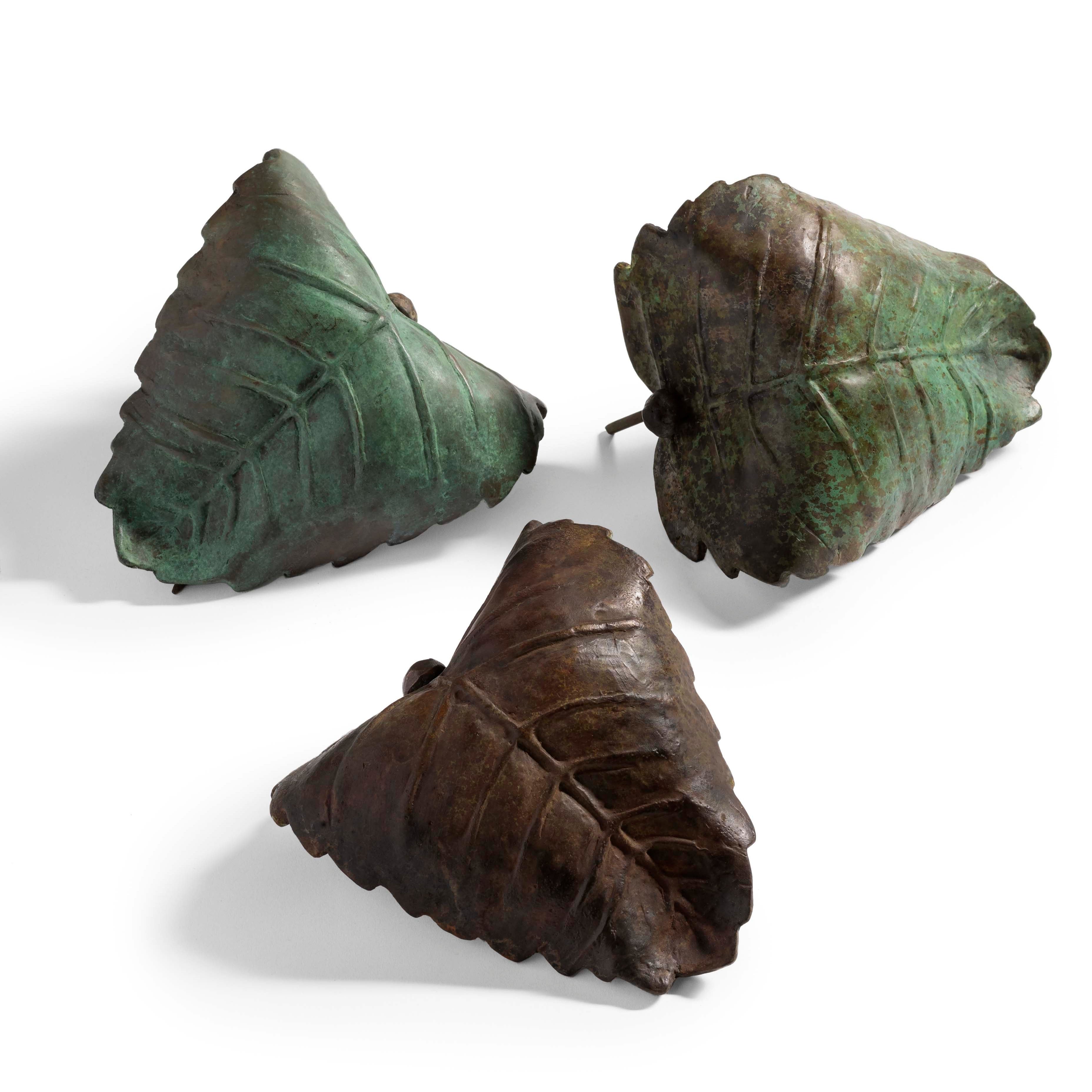 Feuille en bronze