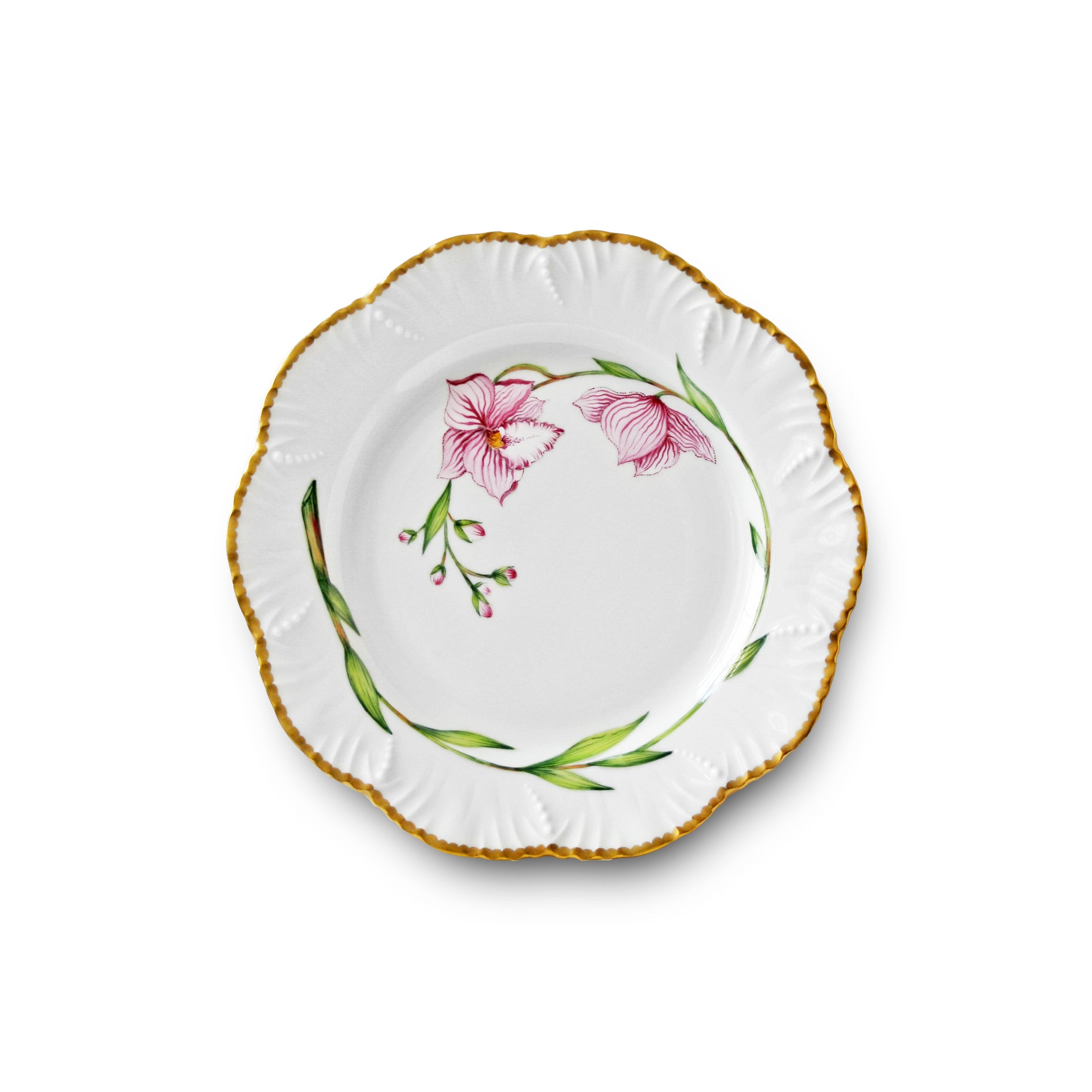Histoires d'Orchidées - Dessert plate
