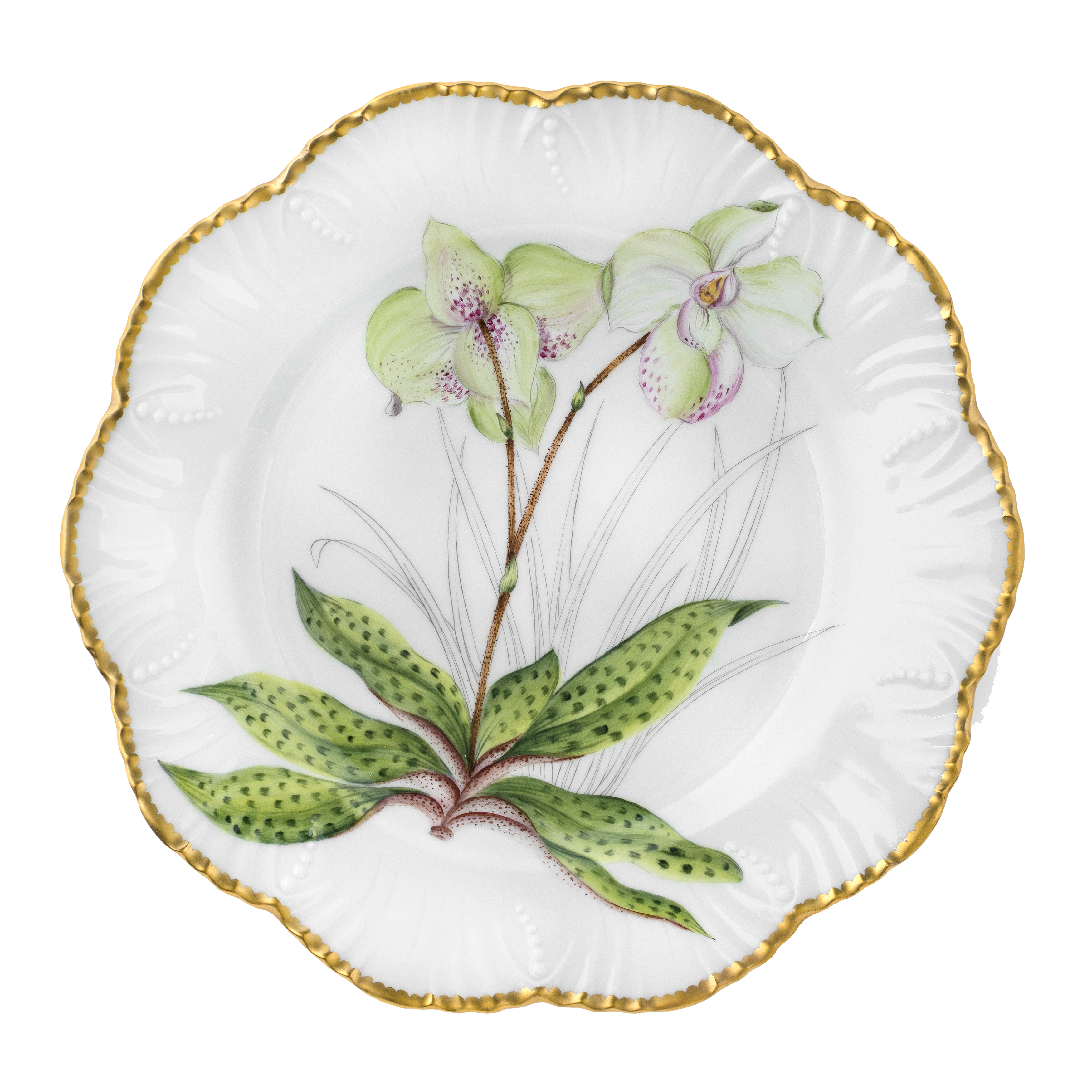 Histoires d'Orchidées - Set de 6 assiettes plates