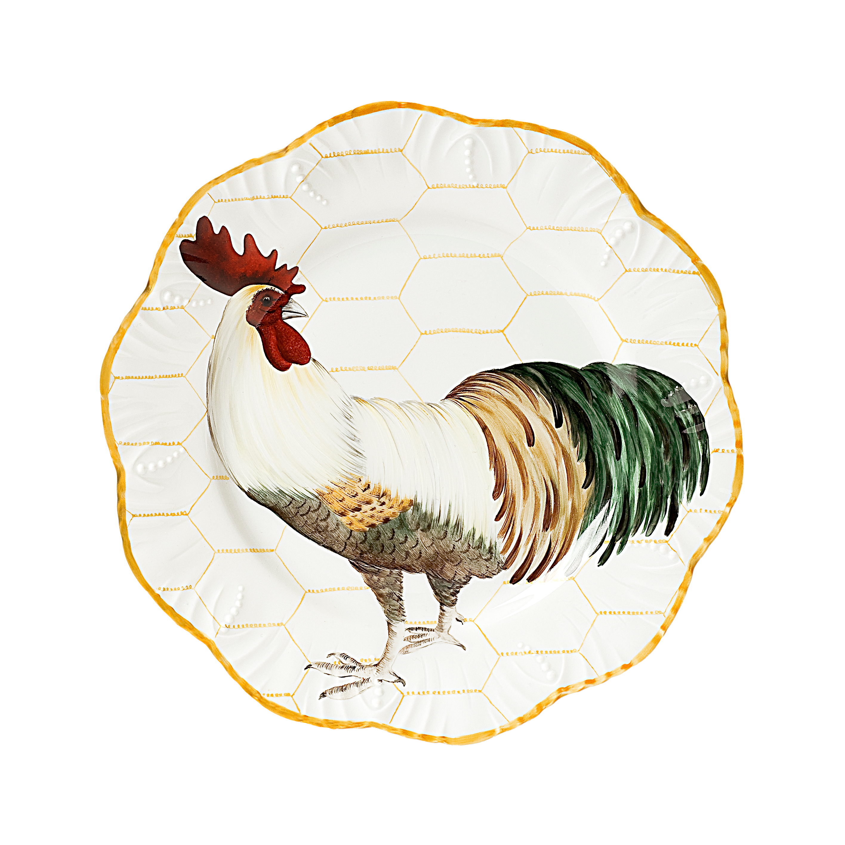 Plumes - Dinner plate 04