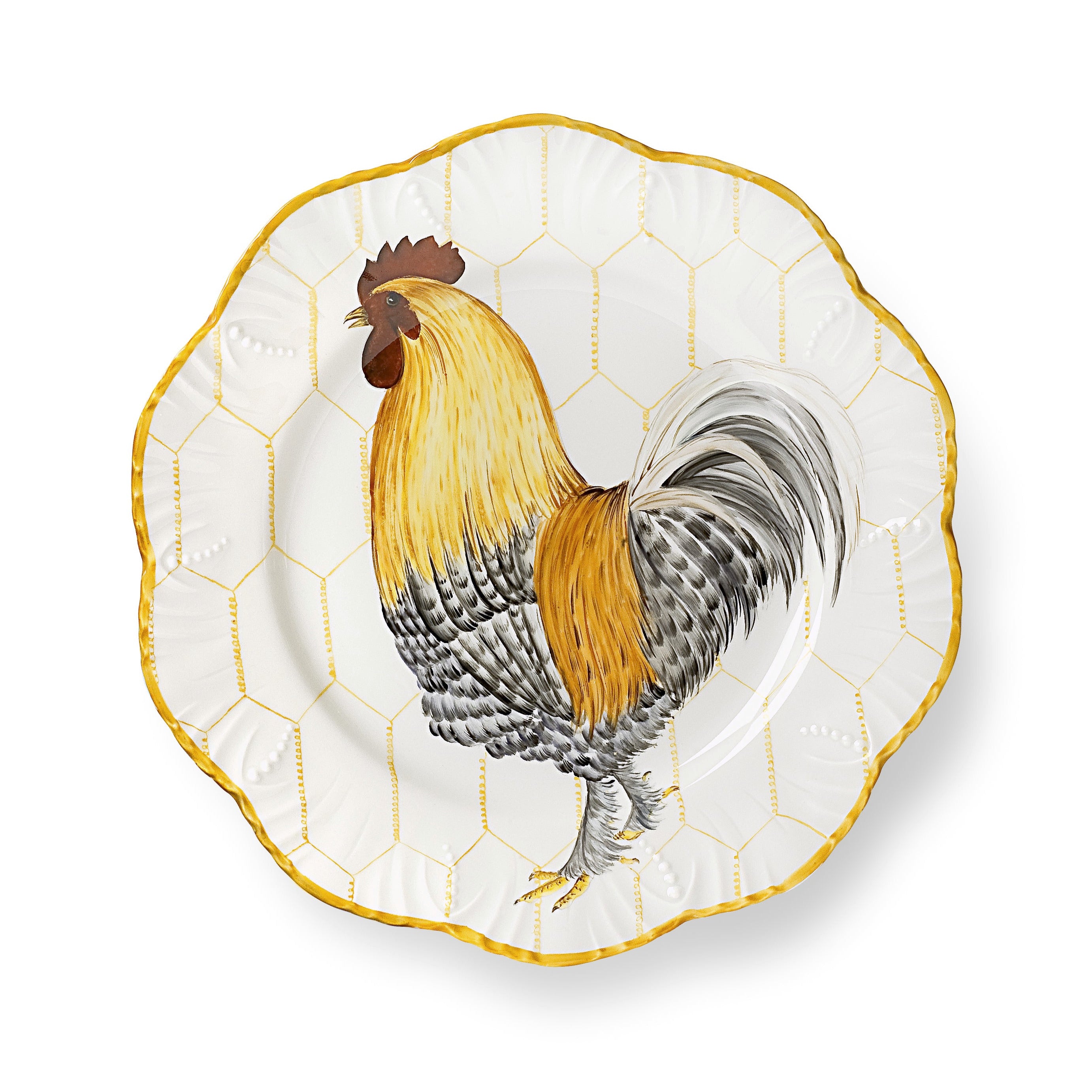 Plumes - Dinner plate 06