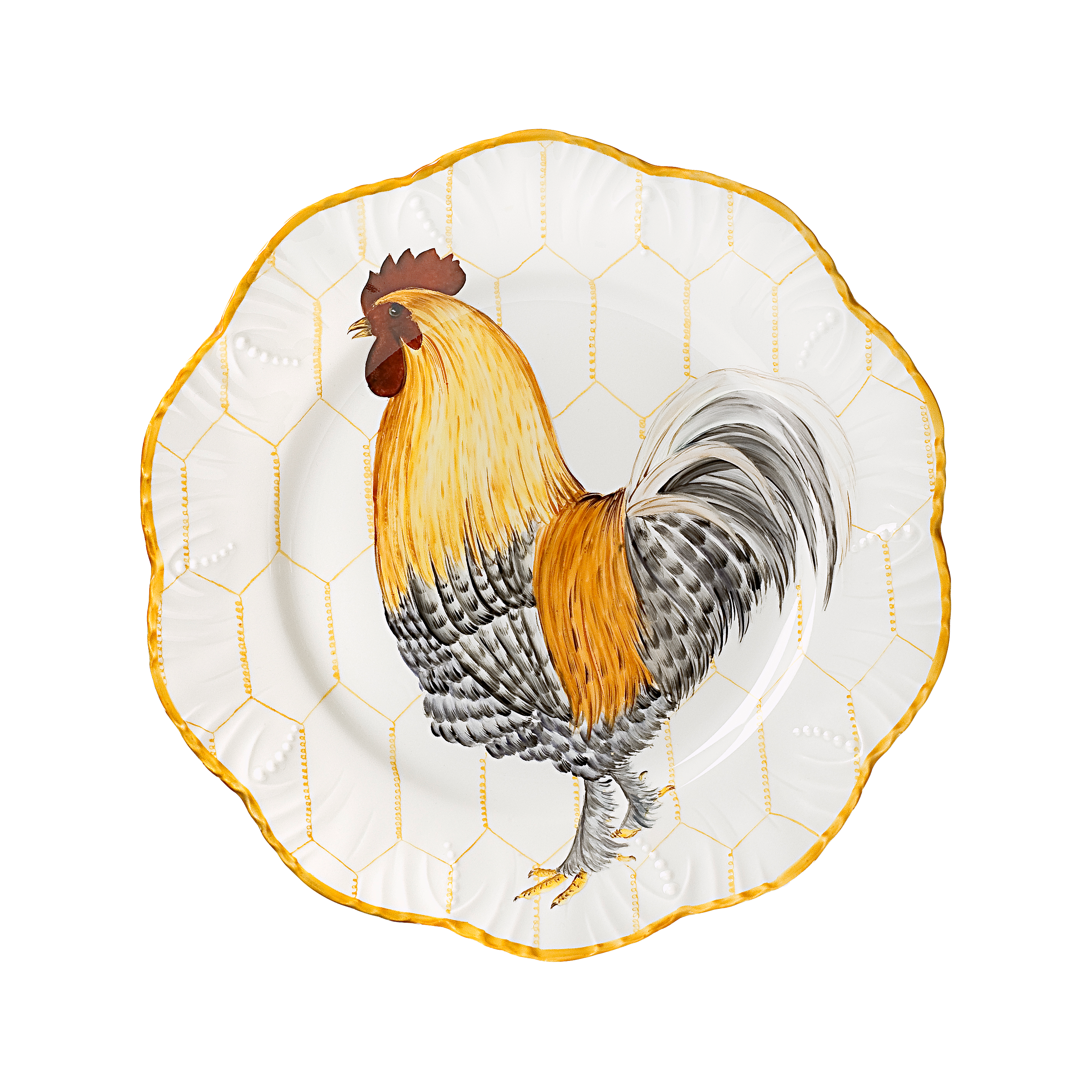 Plumes - Dinner plate 06