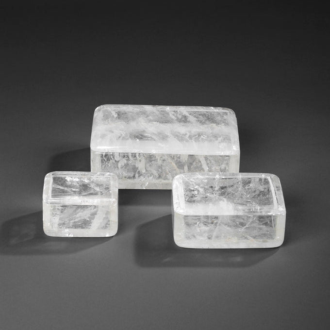 Cristal de roche - Boites
