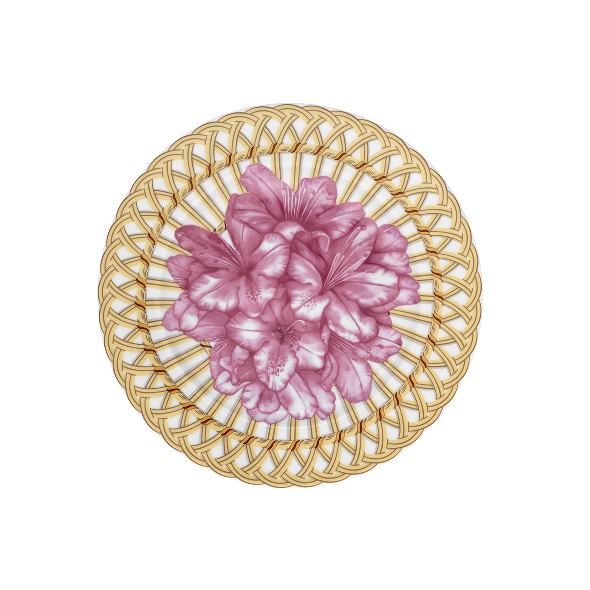Flower in the cottage - Assiette plate