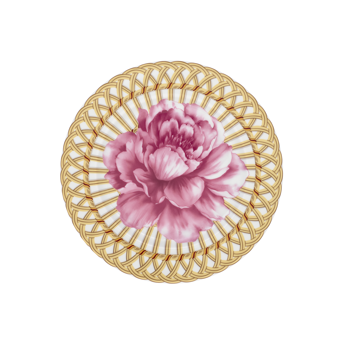 Flower in the cottage - Assiette plate