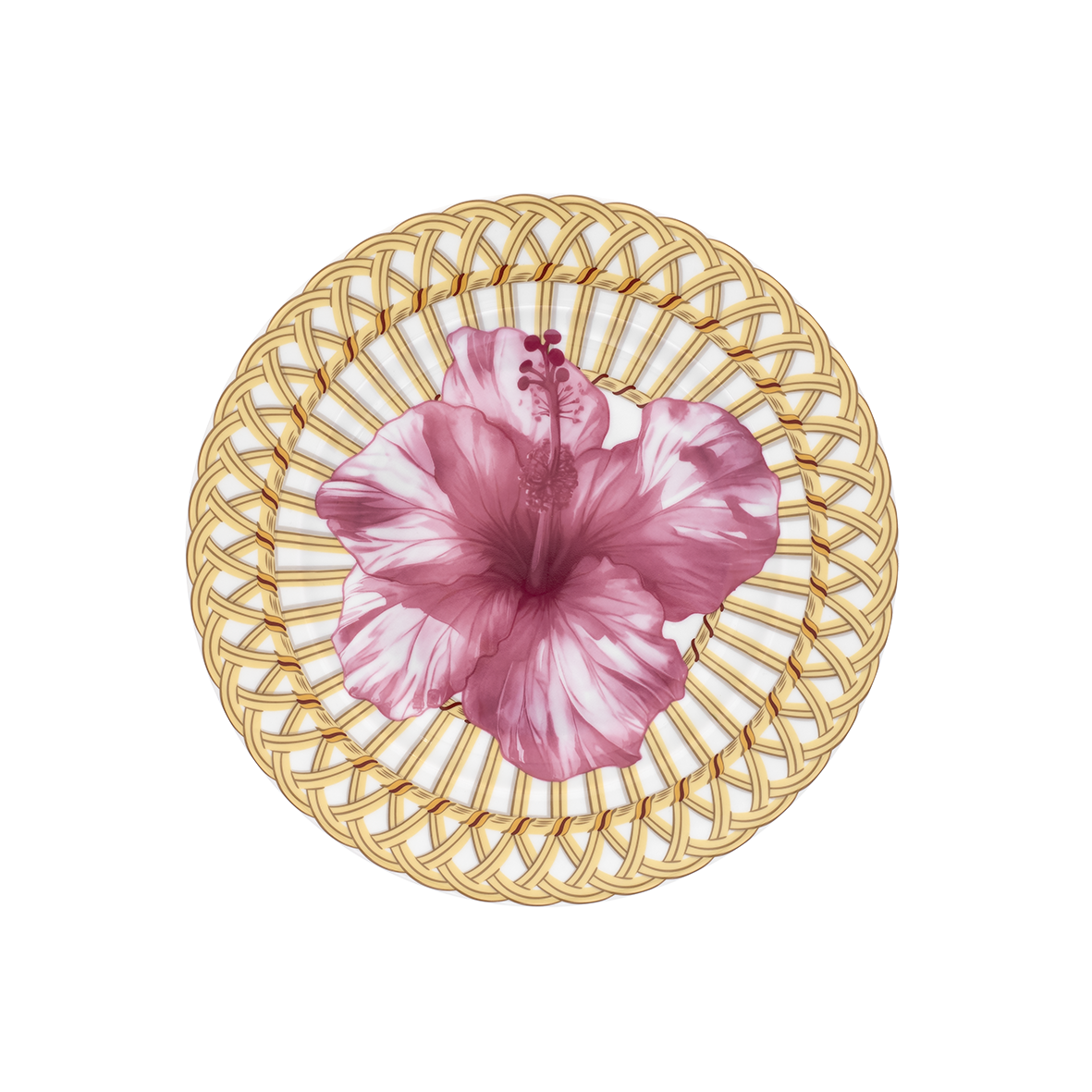 Flower in the cottage - Assiette plate