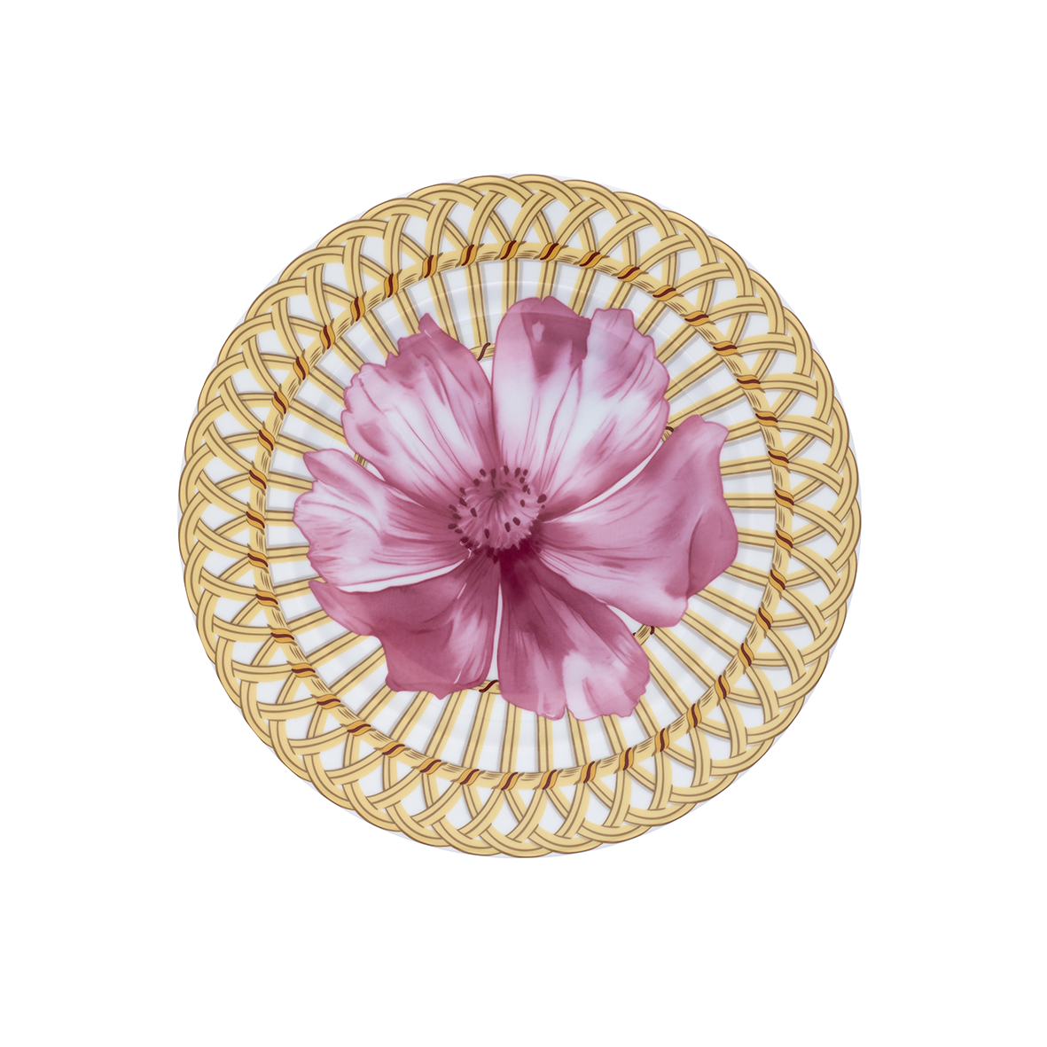 Flower in the cottage - Assiette plate