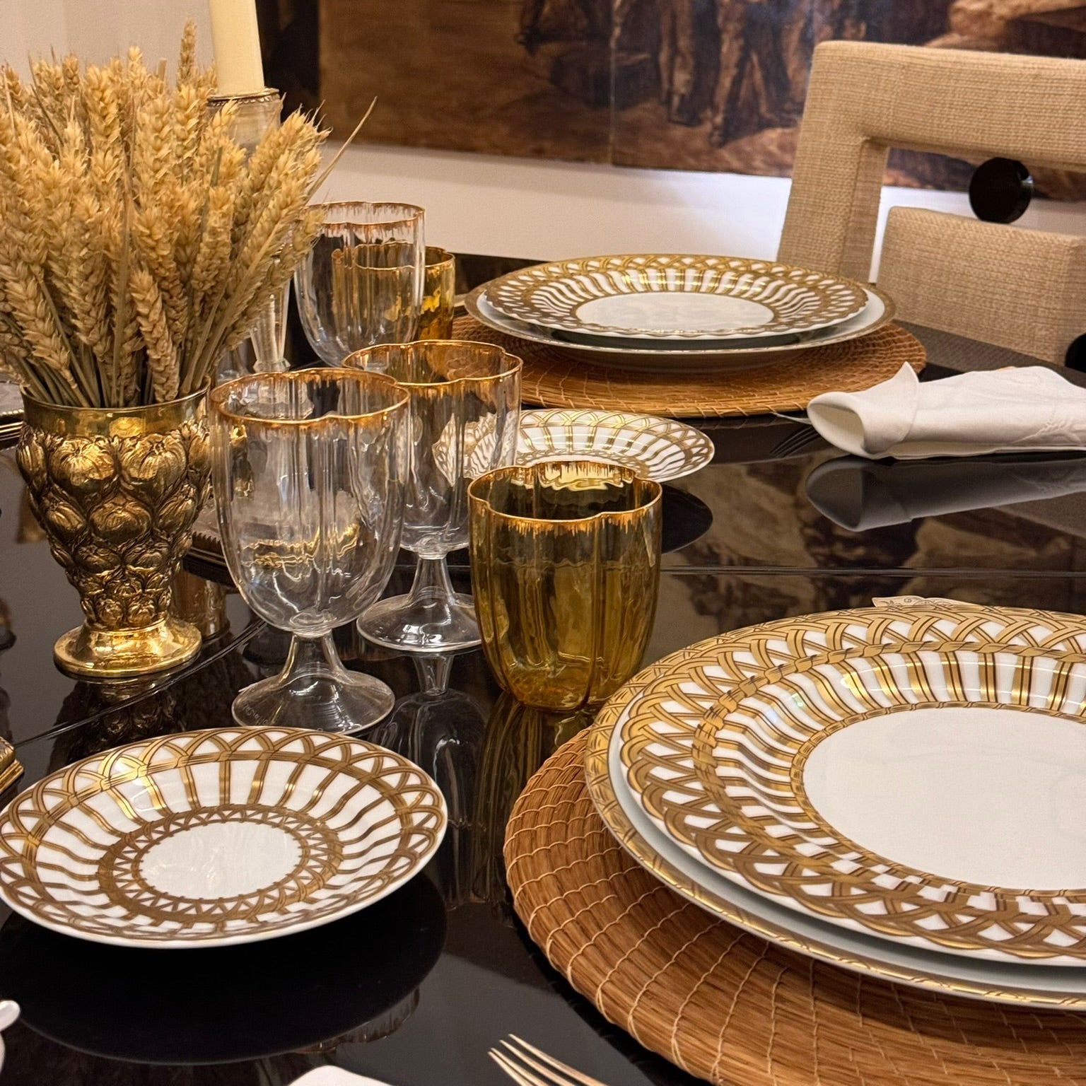 Vannerie - Buffet plate
