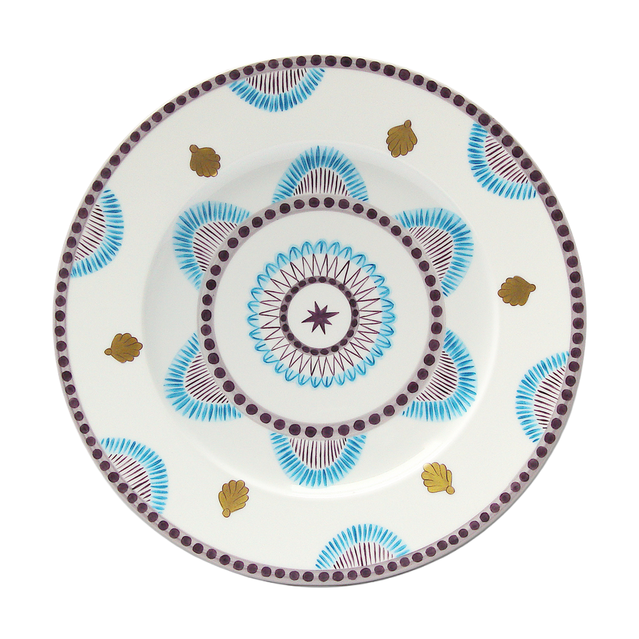 Agra - Buffet plate 01

