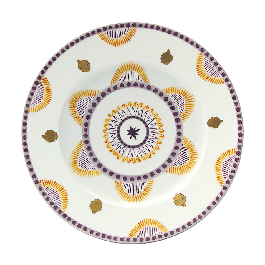 Agra - Buffet plate 06