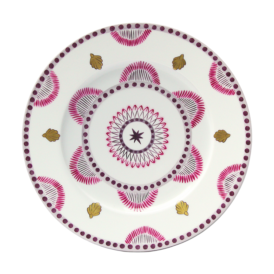 Agra - Buffet plate 04