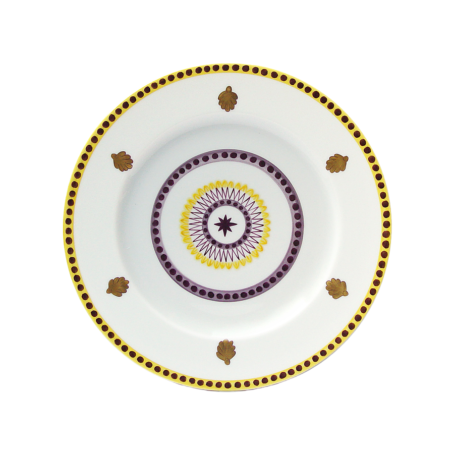 Agra - Dinner plate 05