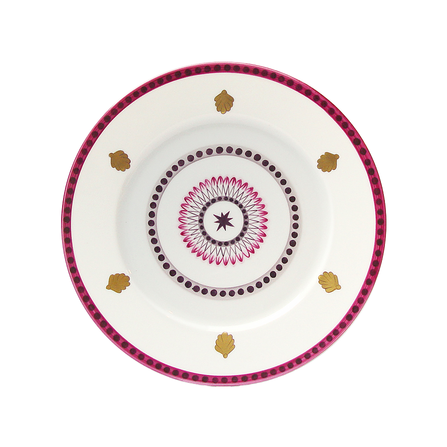 Agra - Dinner plate 03