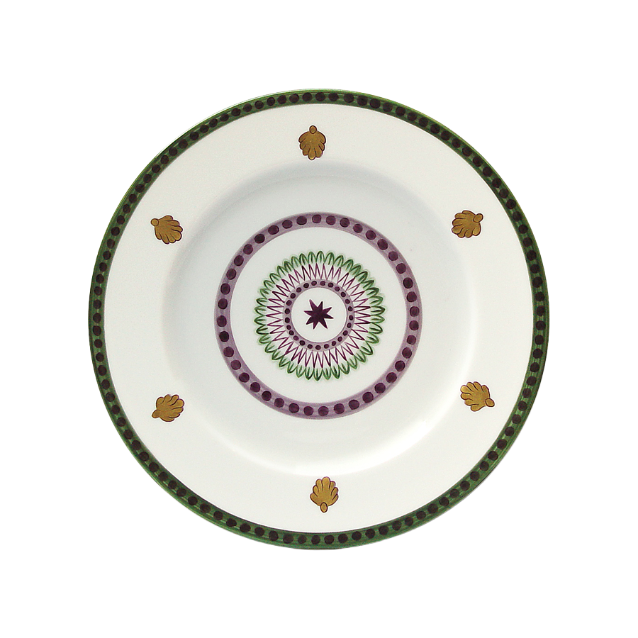 Agra - Dinner plate 02