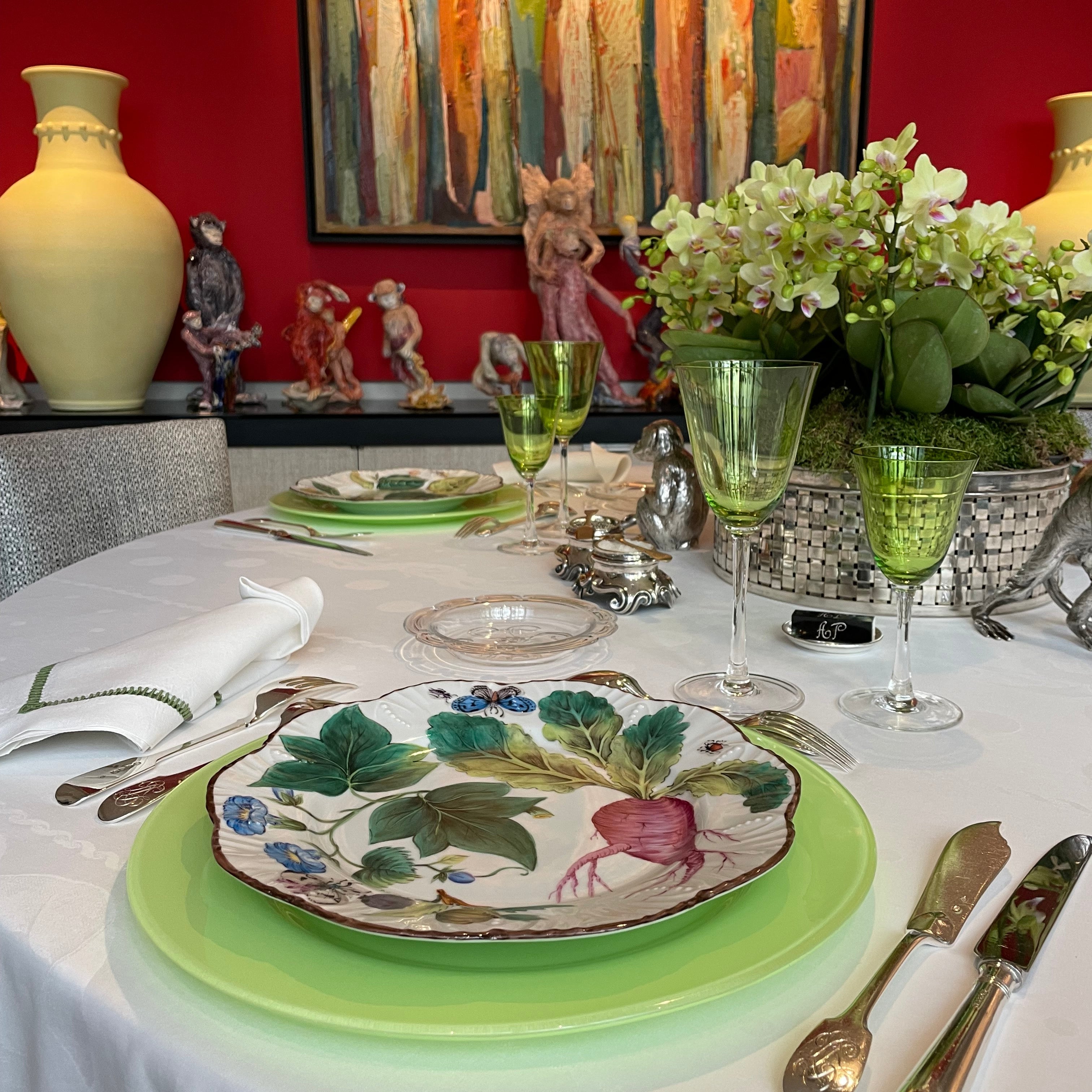 Feuillages - Dinner plate 04