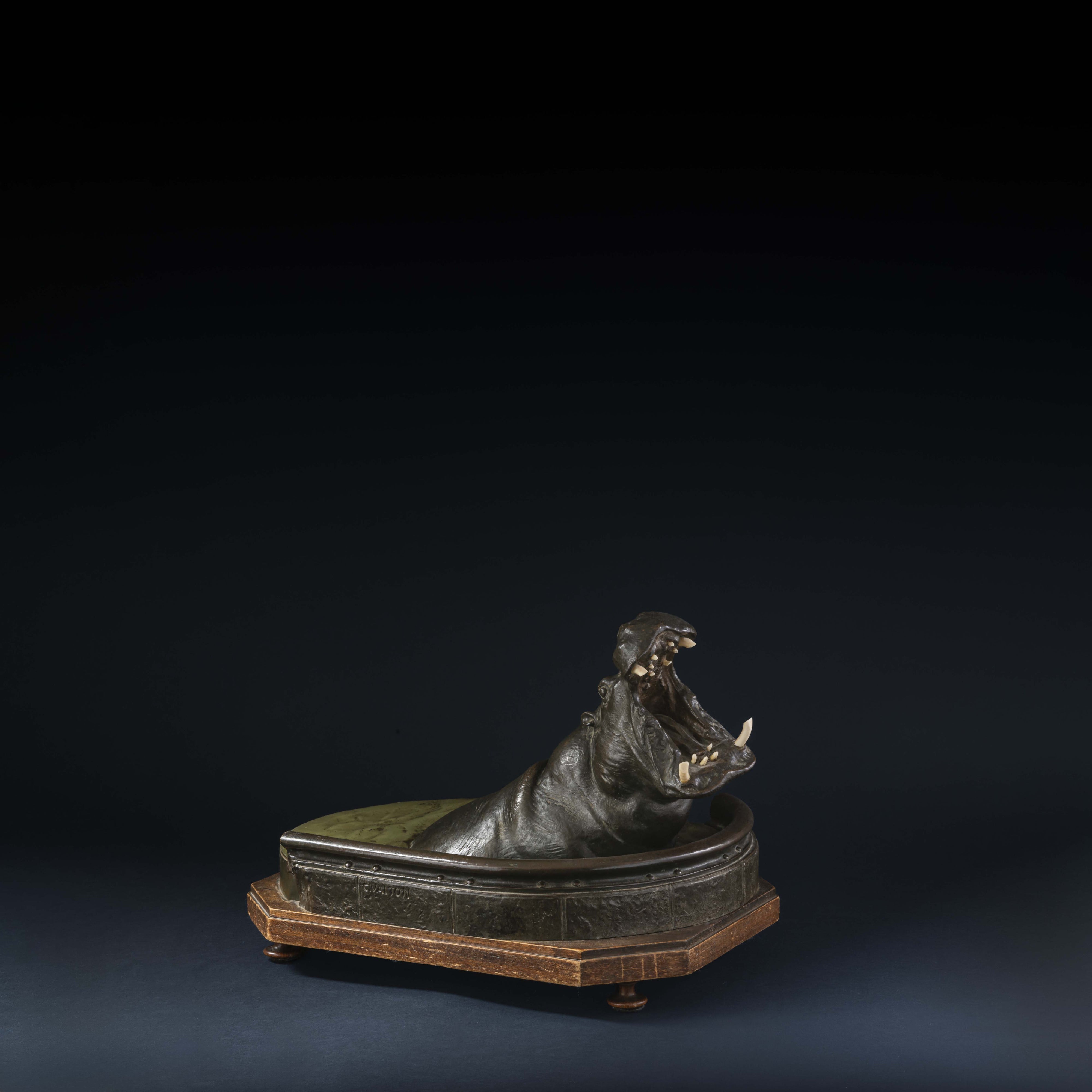 Charles Valton (1851-1918), L’Hippopotame ou la quête d’une bouchée de pain