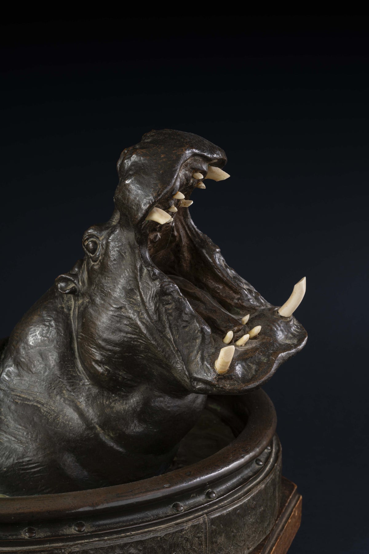 Charles Valton (1851-1918), L’Hippopotame ou la quête d’une bouchée de pain