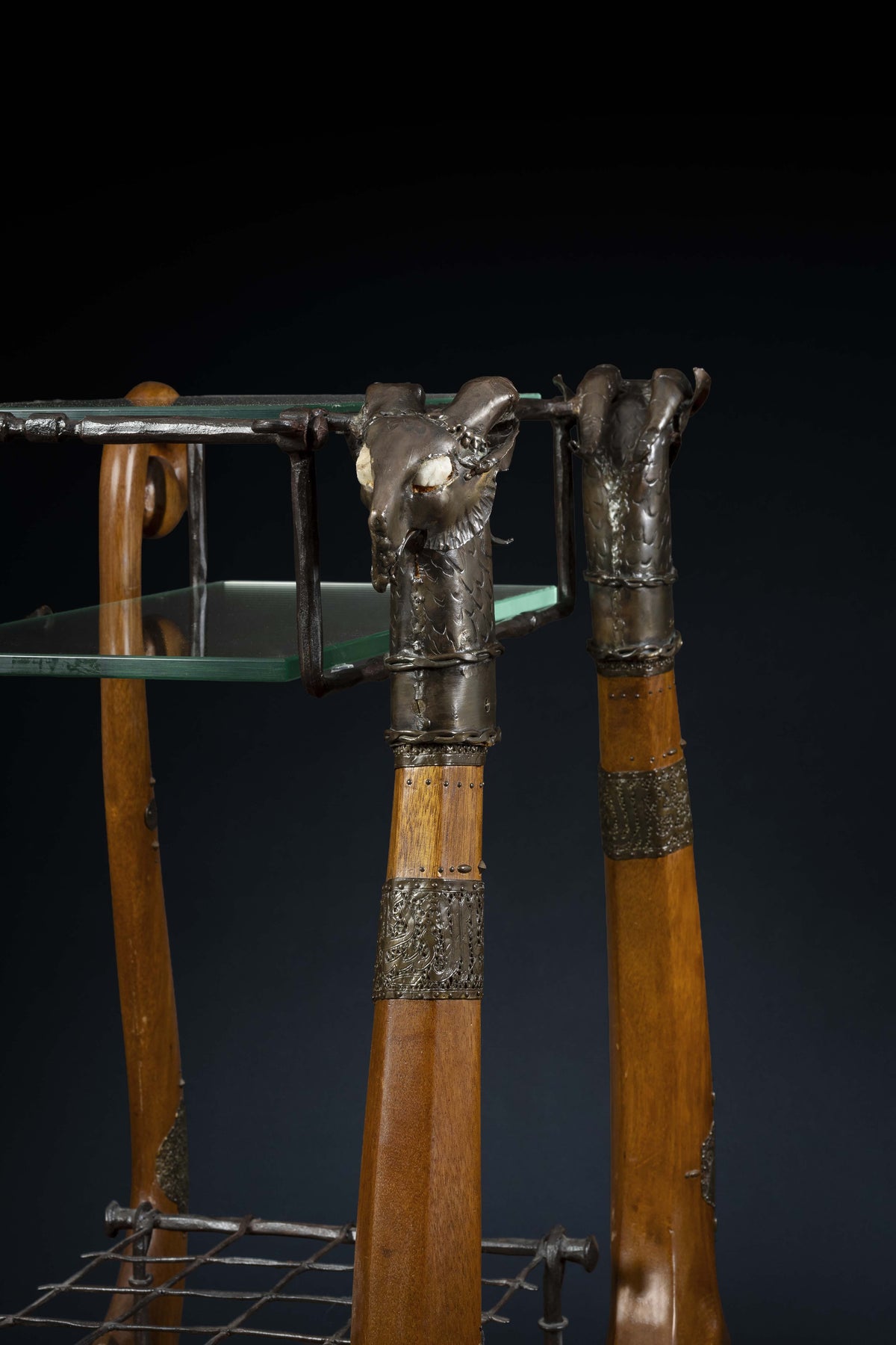 François Thevenin (1931-2016), Table aux Lions et Table aux Cervidés