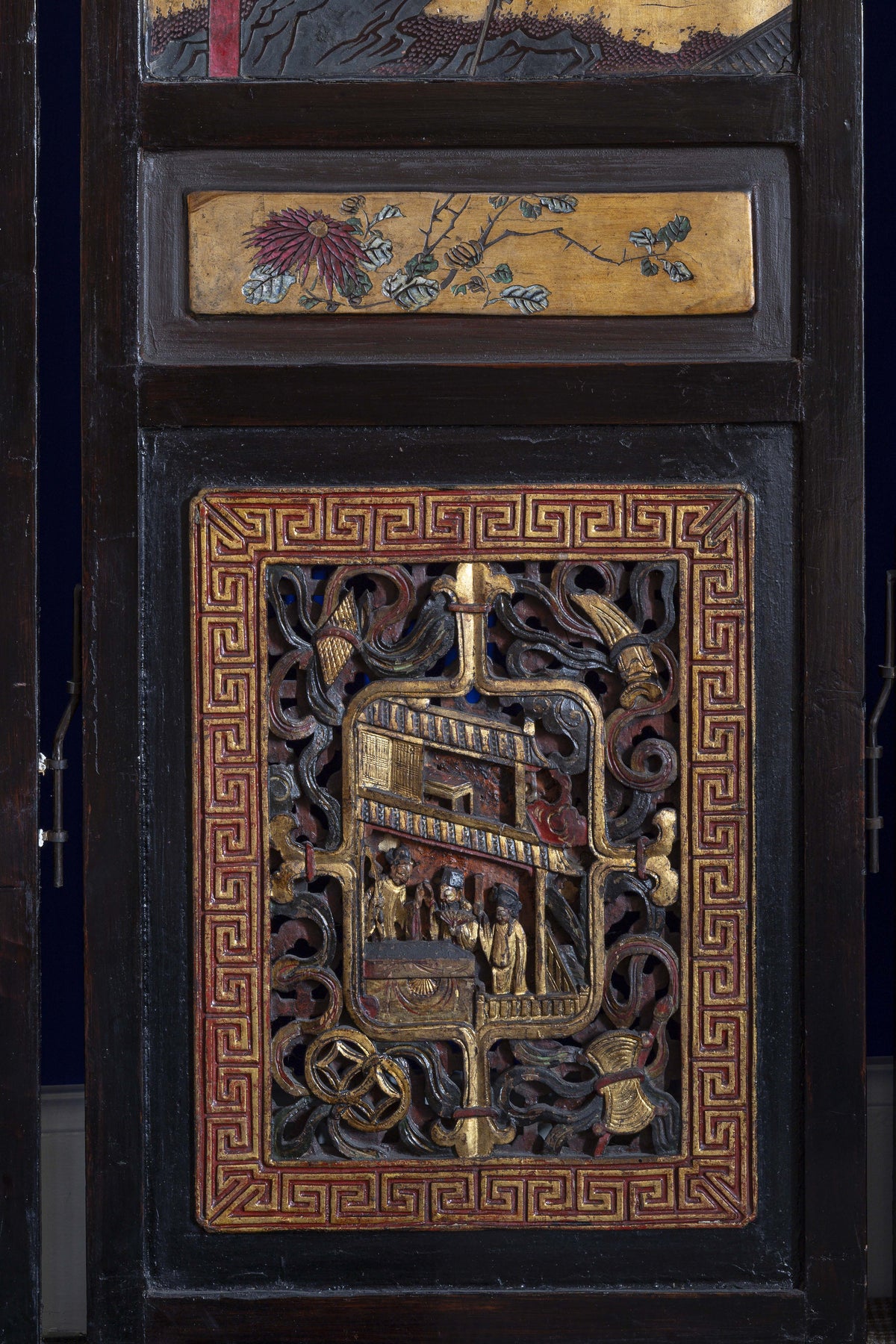 Chine, dynastie Qing, Exceptionnel paravent de Coromandel à douze feuilles