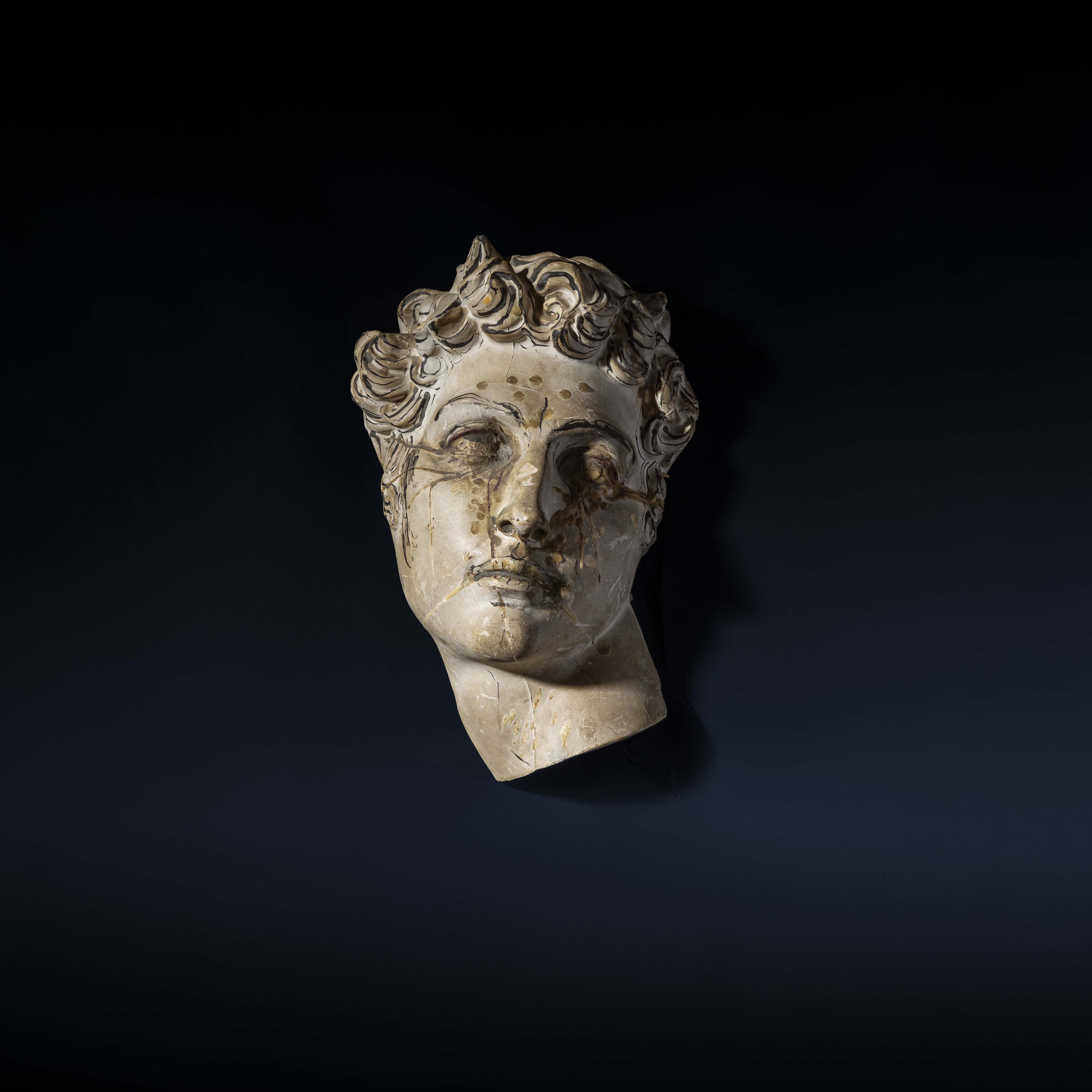 Jean Cocteau (1889-1963), Tête à l’Antique, pièce unique