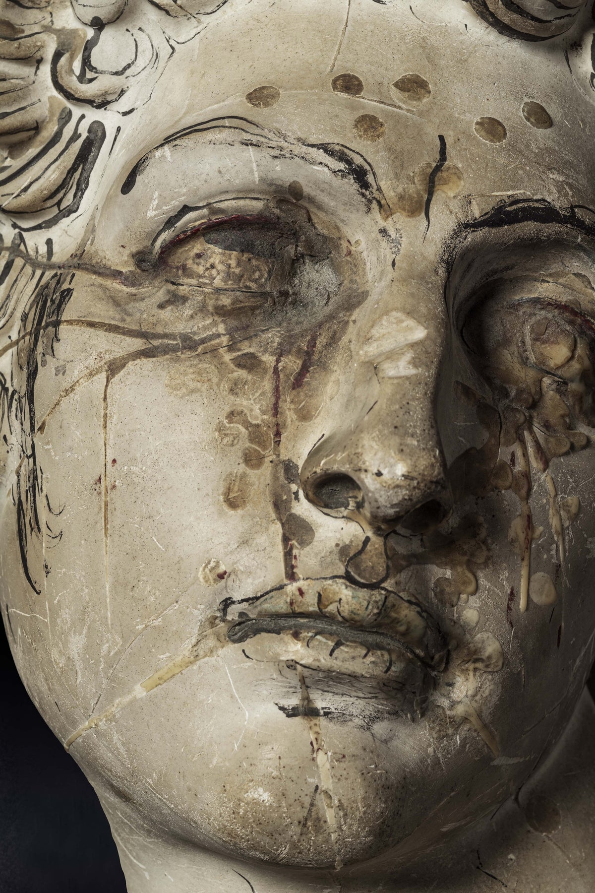 Jean Cocteau (1889-1963), Tête à l’Antique, pièce unique