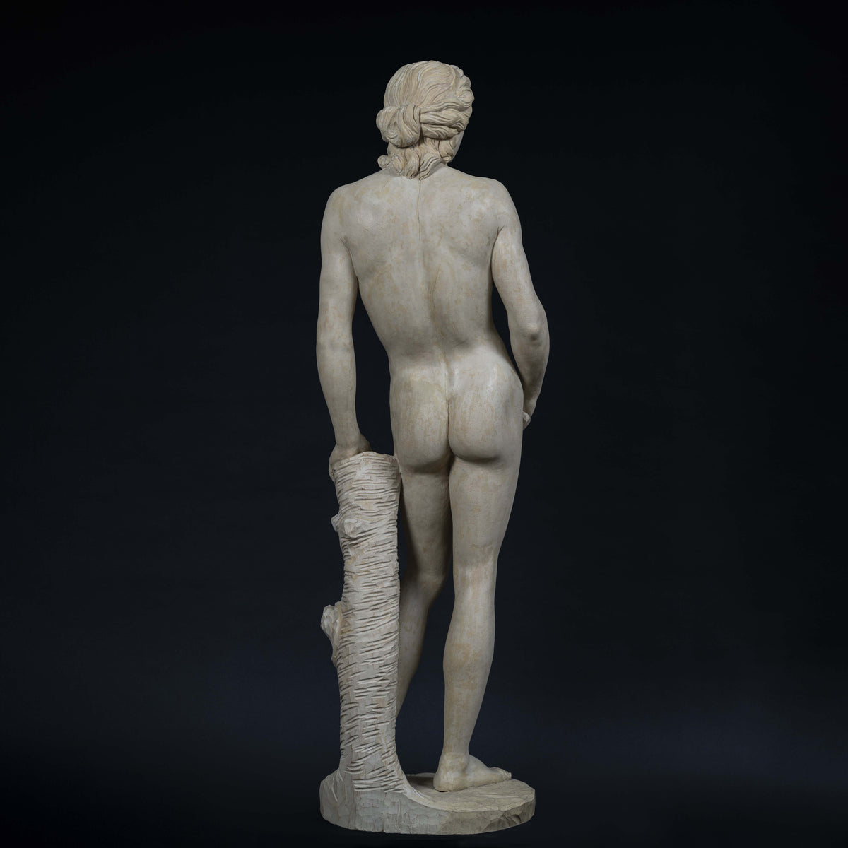 Attribué à Roman Anton Boos (1730-1810), Apollon jeune à la branche de laurier