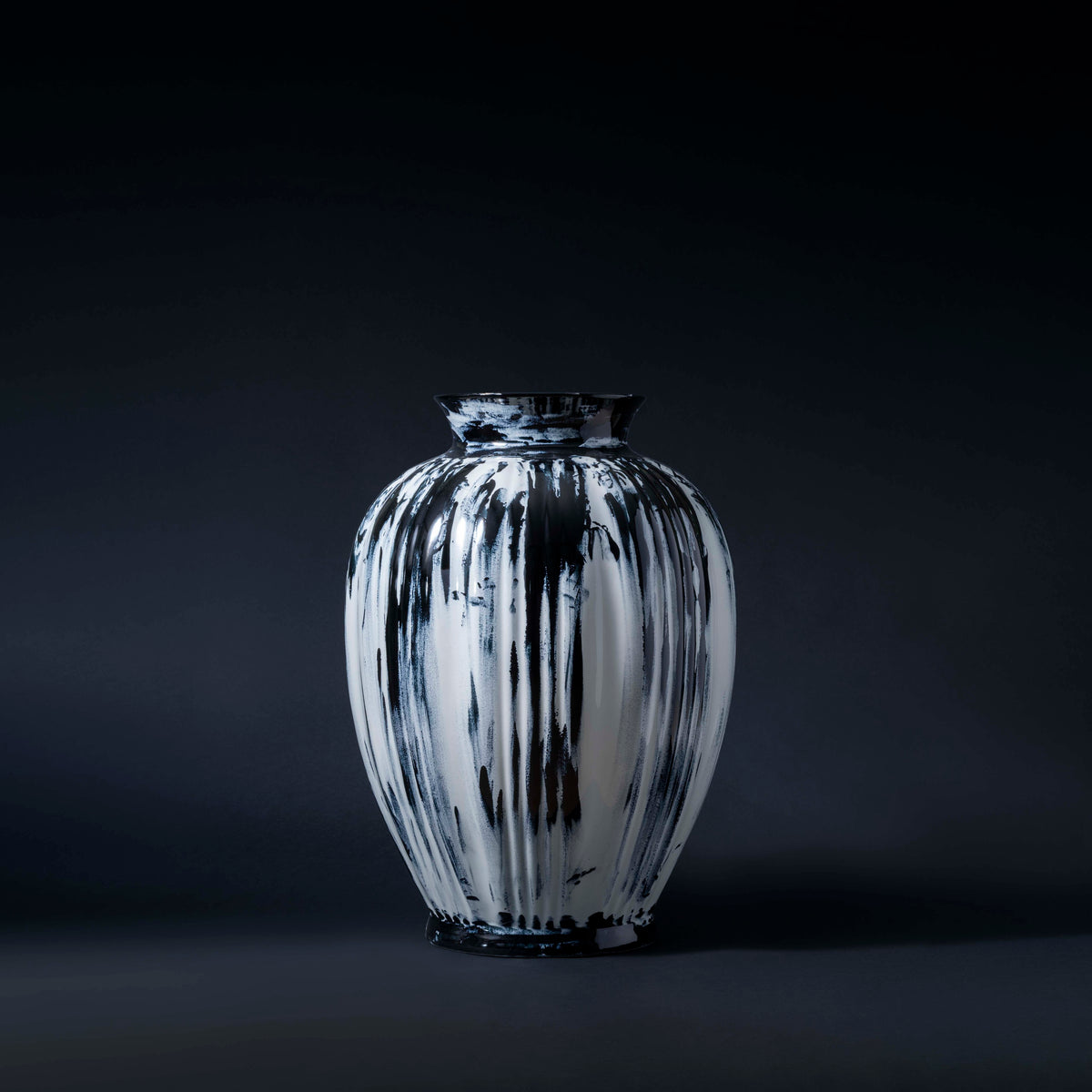 Vase One Minute Delft Black N°1, Marcel Wanders pour PINTO
