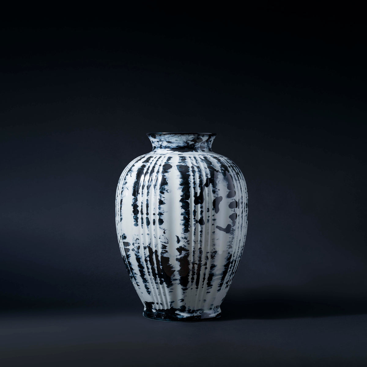 Vase One Minute Delft Black N°12, Marcel Wanders pour PINTO