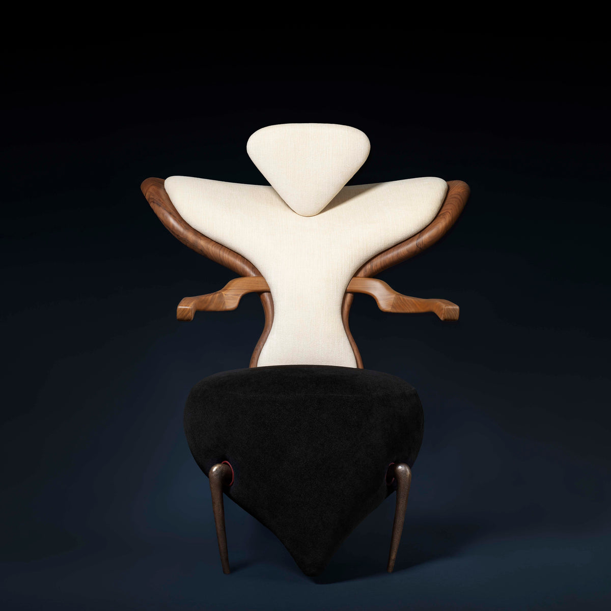 Fauteuil Sting, Mehdi Dakhli pour Pinto, vue de face