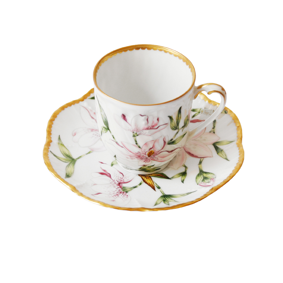 Magnolia - Coffee cup and saucer
