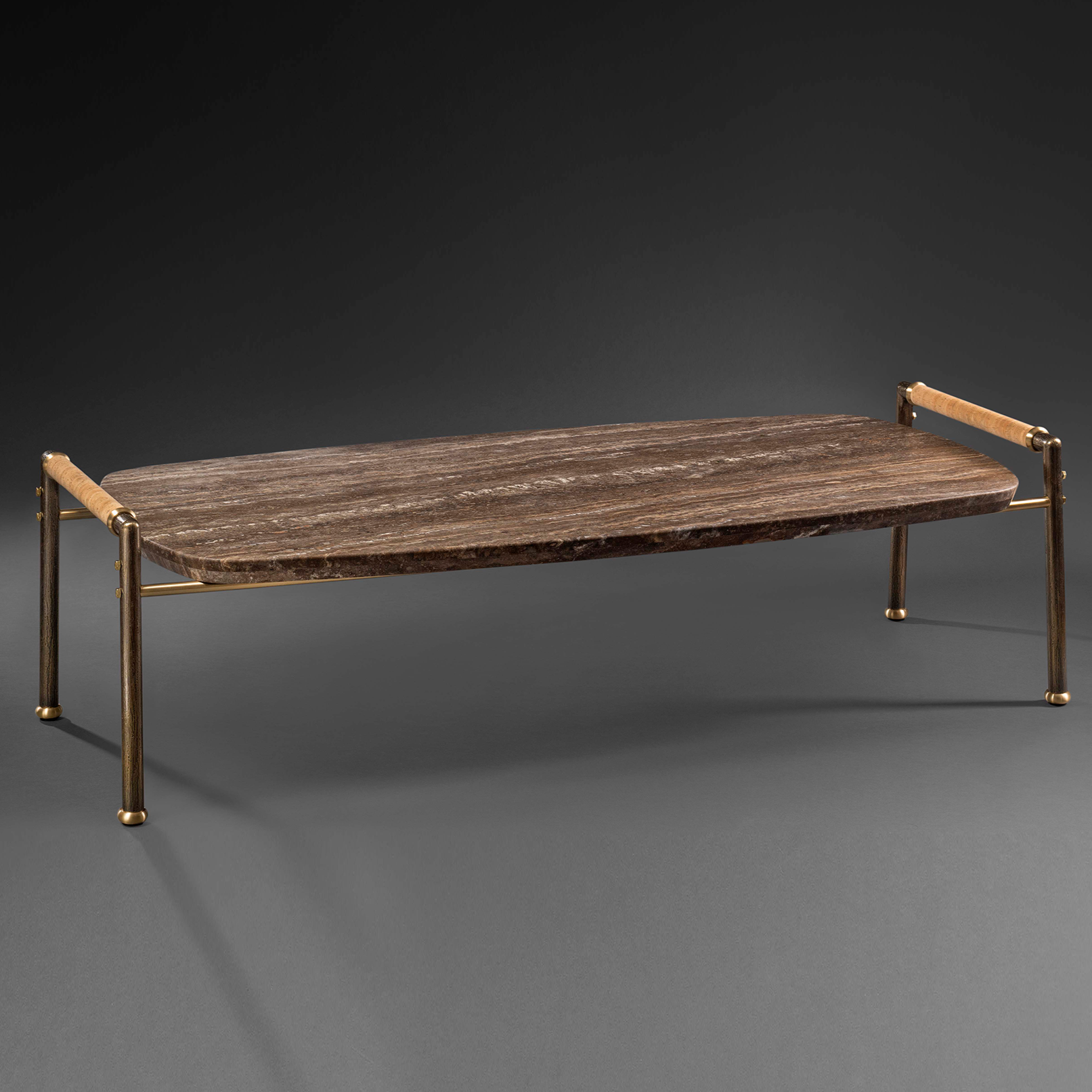 Lodge Travertin - Table basse