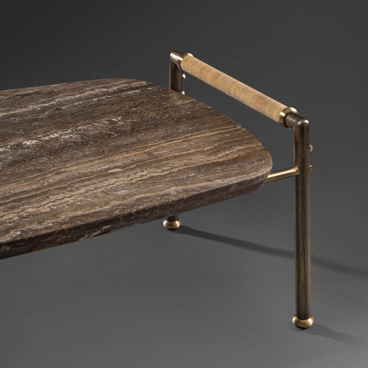 Lodge Travertin - Table basse